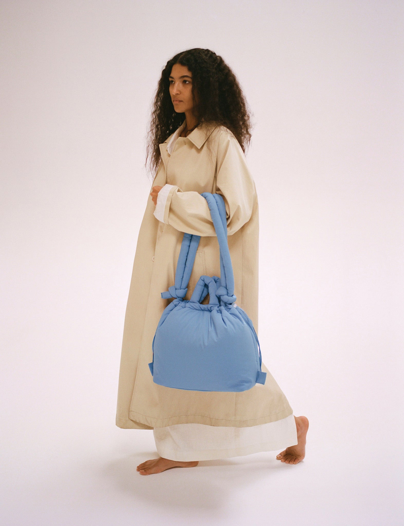 ONA SOFT BAG - light blue