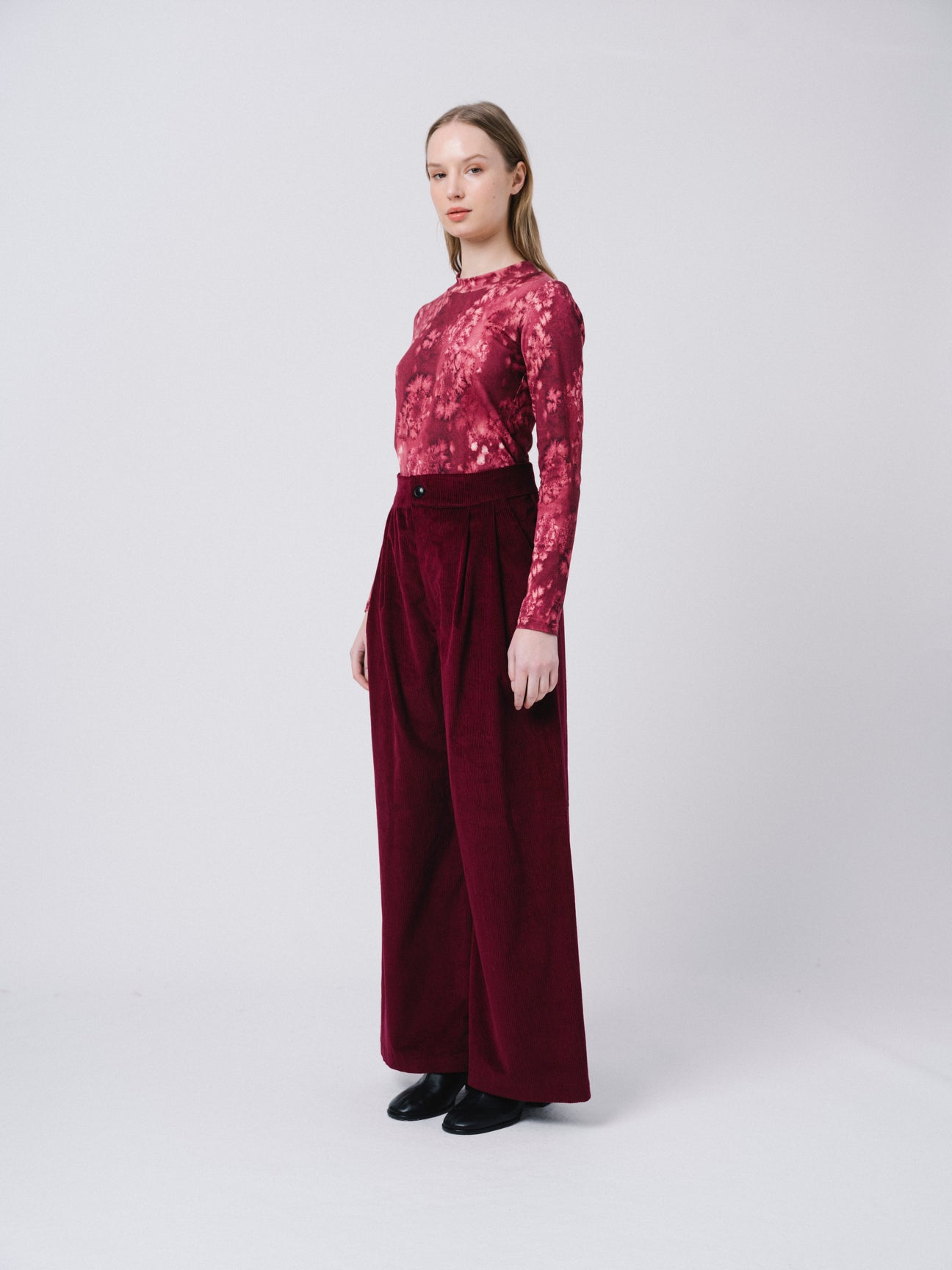 Cedro Trousers - Maroon