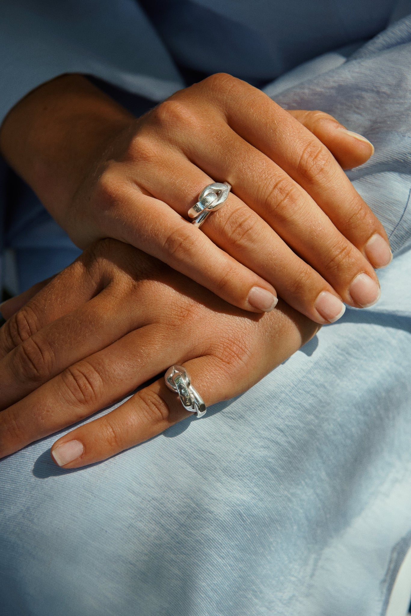 Big Embrace Ring - Silver