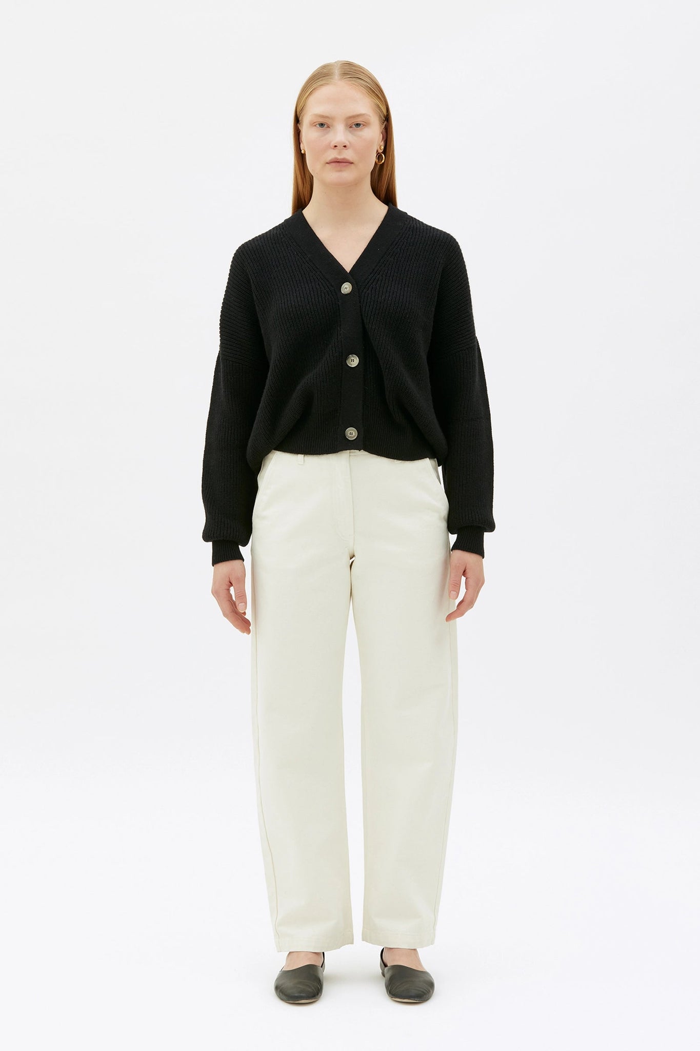 Celie Wool Cashmere Cardigan - Blue