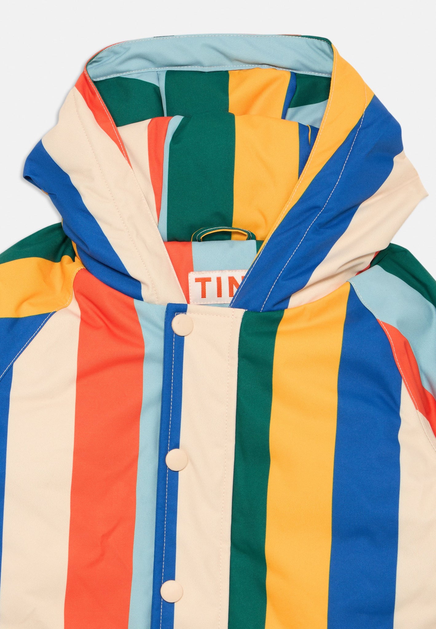 Multicolor Stripes Snow One-Piece - Multicolor