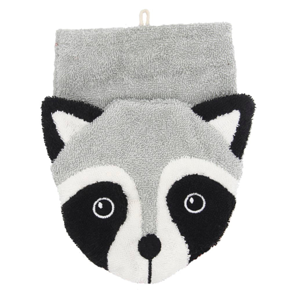 Bio Waschlappen Wanda Waschbär gross