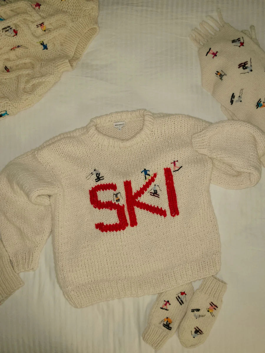 SKI Sweater - Ivory