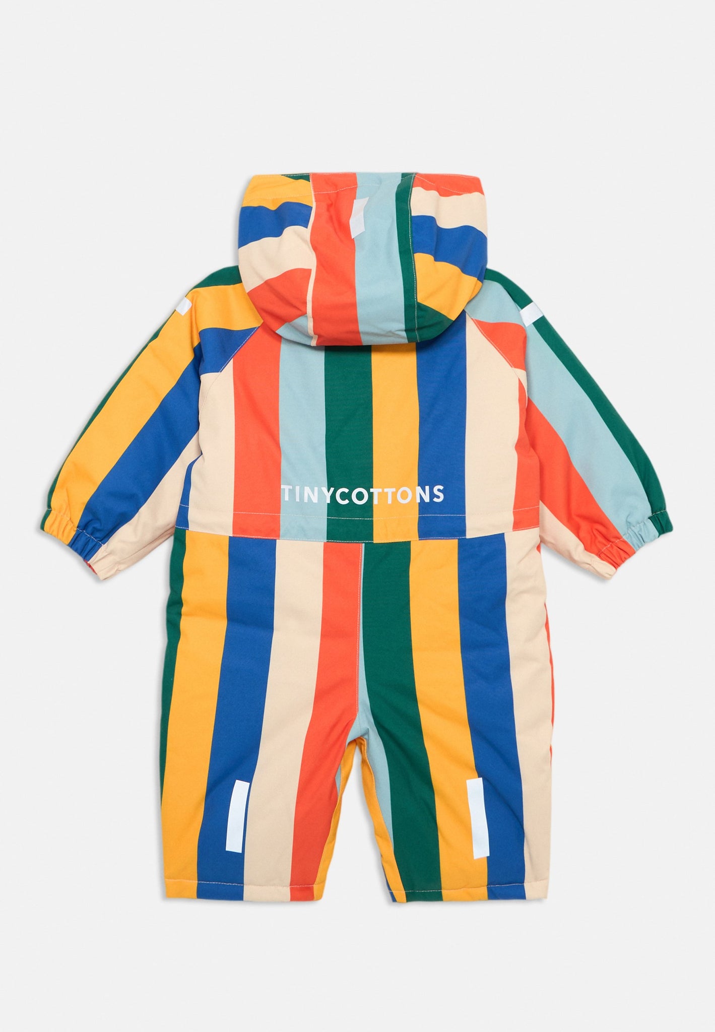 Multicolor Stripes Snow One-Piece - Multicolor