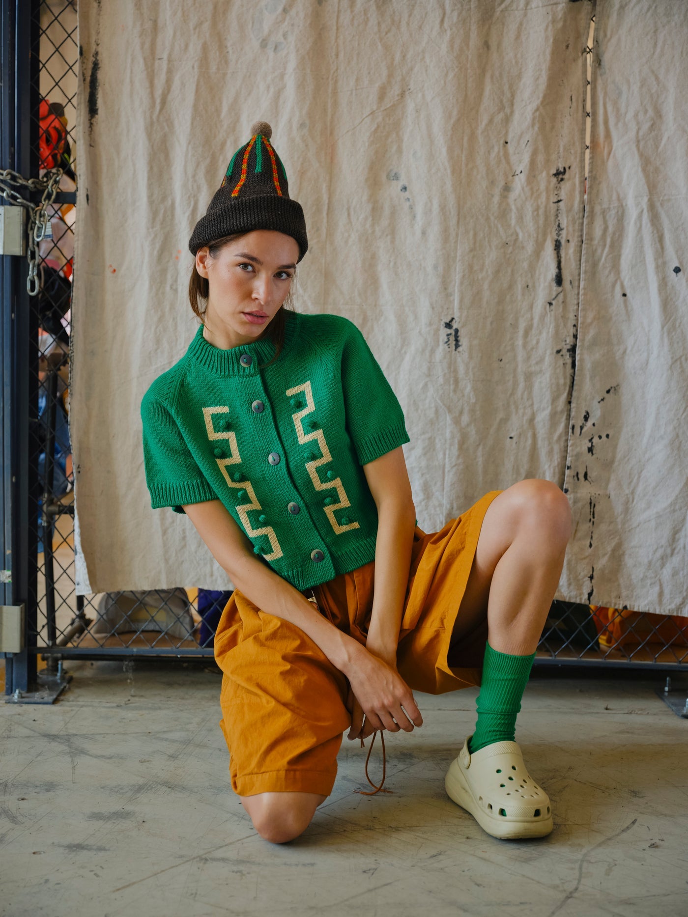 Star Beanie - Walnut