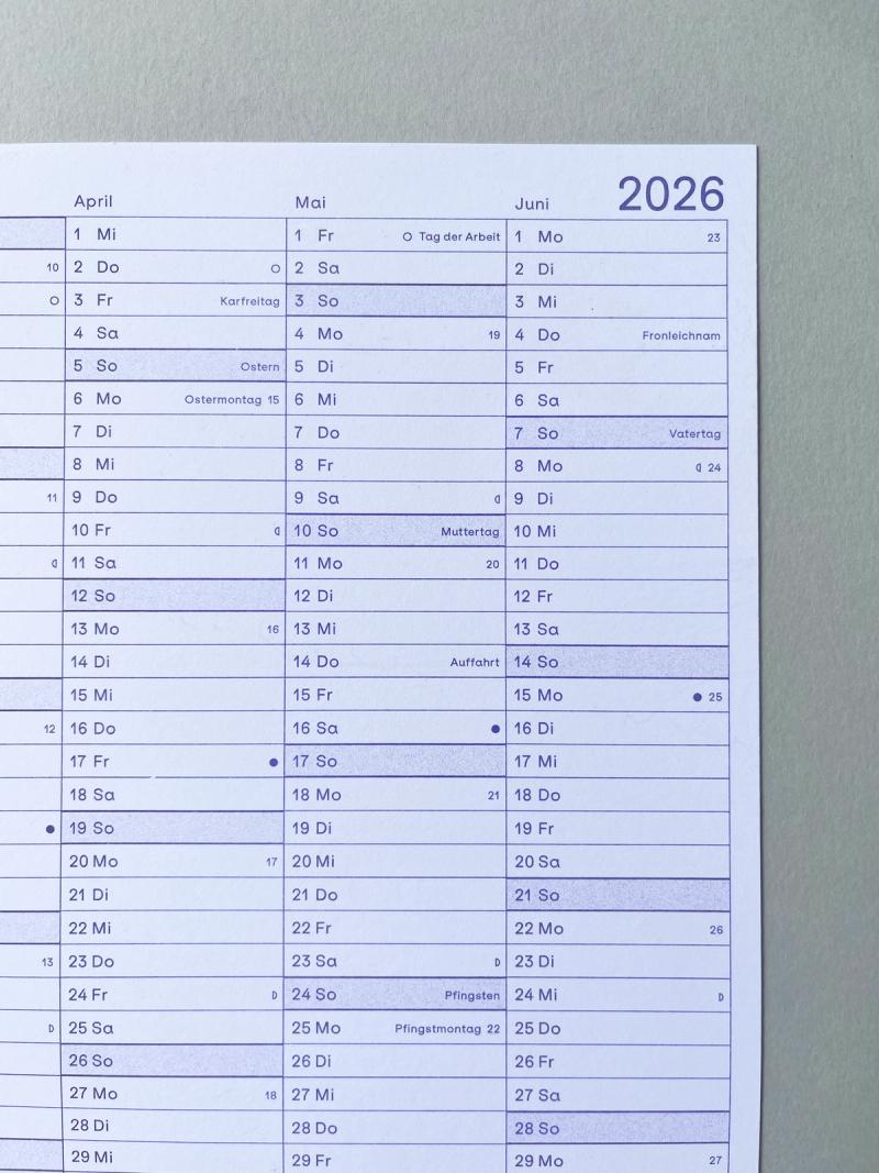 Planer 2026