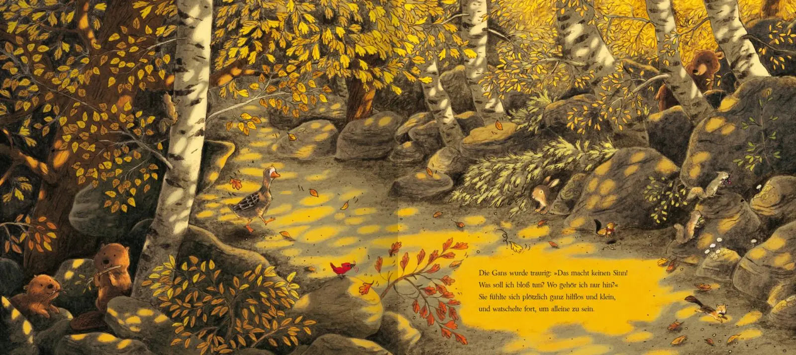 Buch: Was macht die kleine Gans im Herbst?