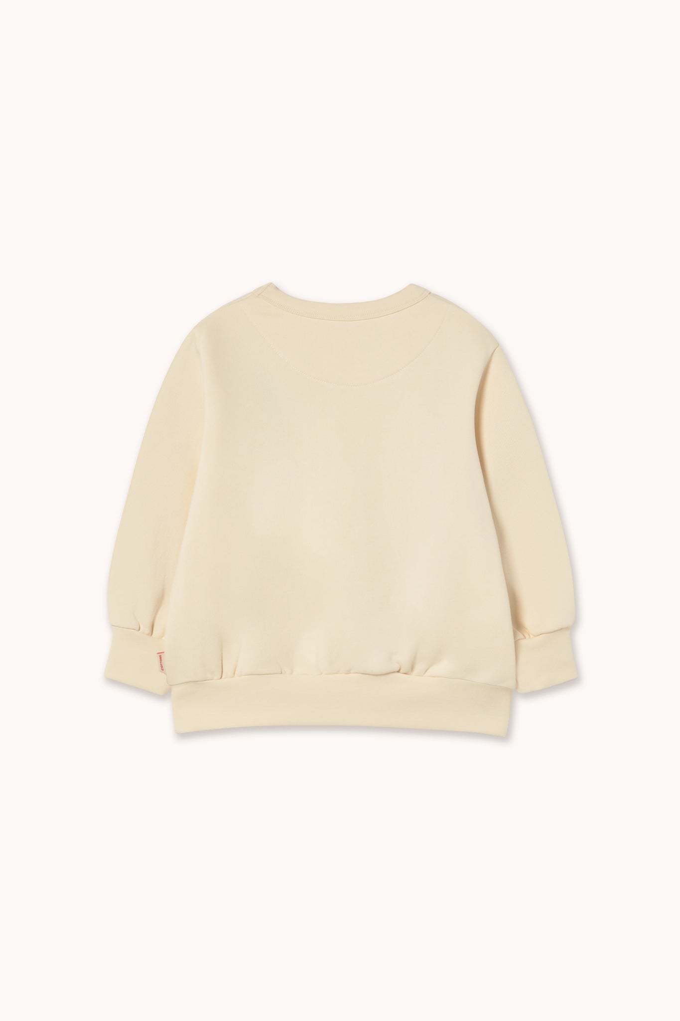 Beanie Graphic Sweatshirt - Light Cream