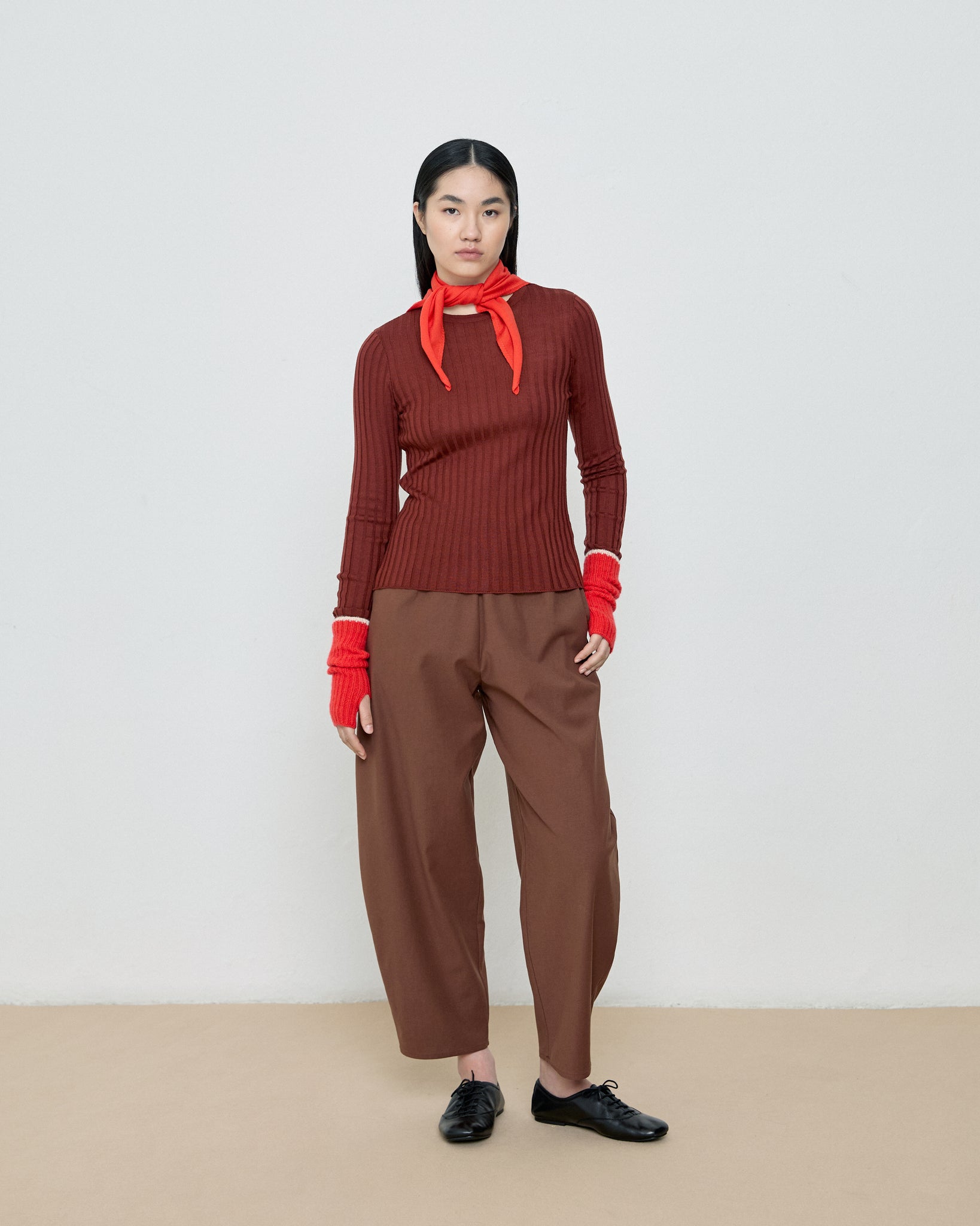 Aron Trousers - Brown