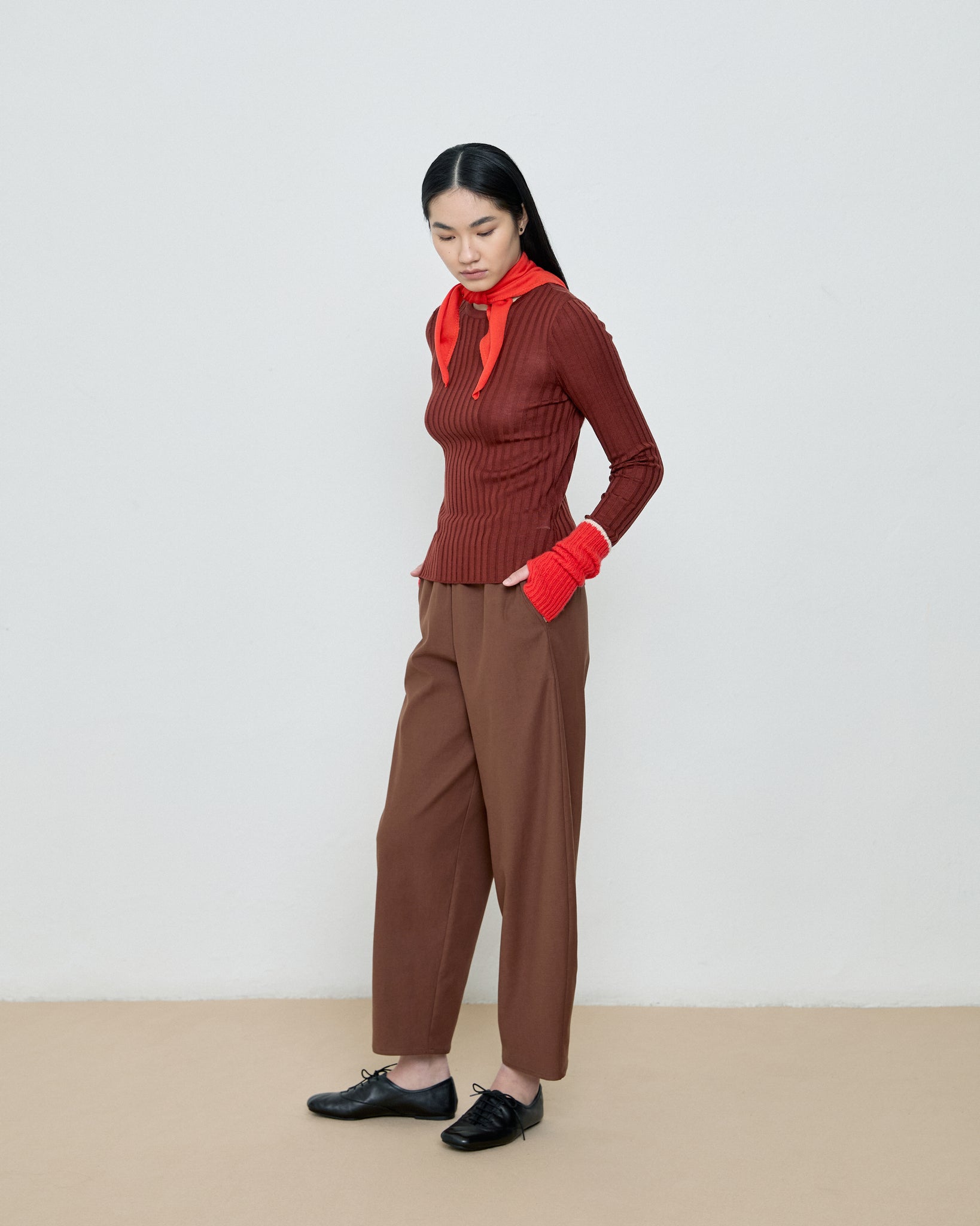 Aron Trousers - Brown