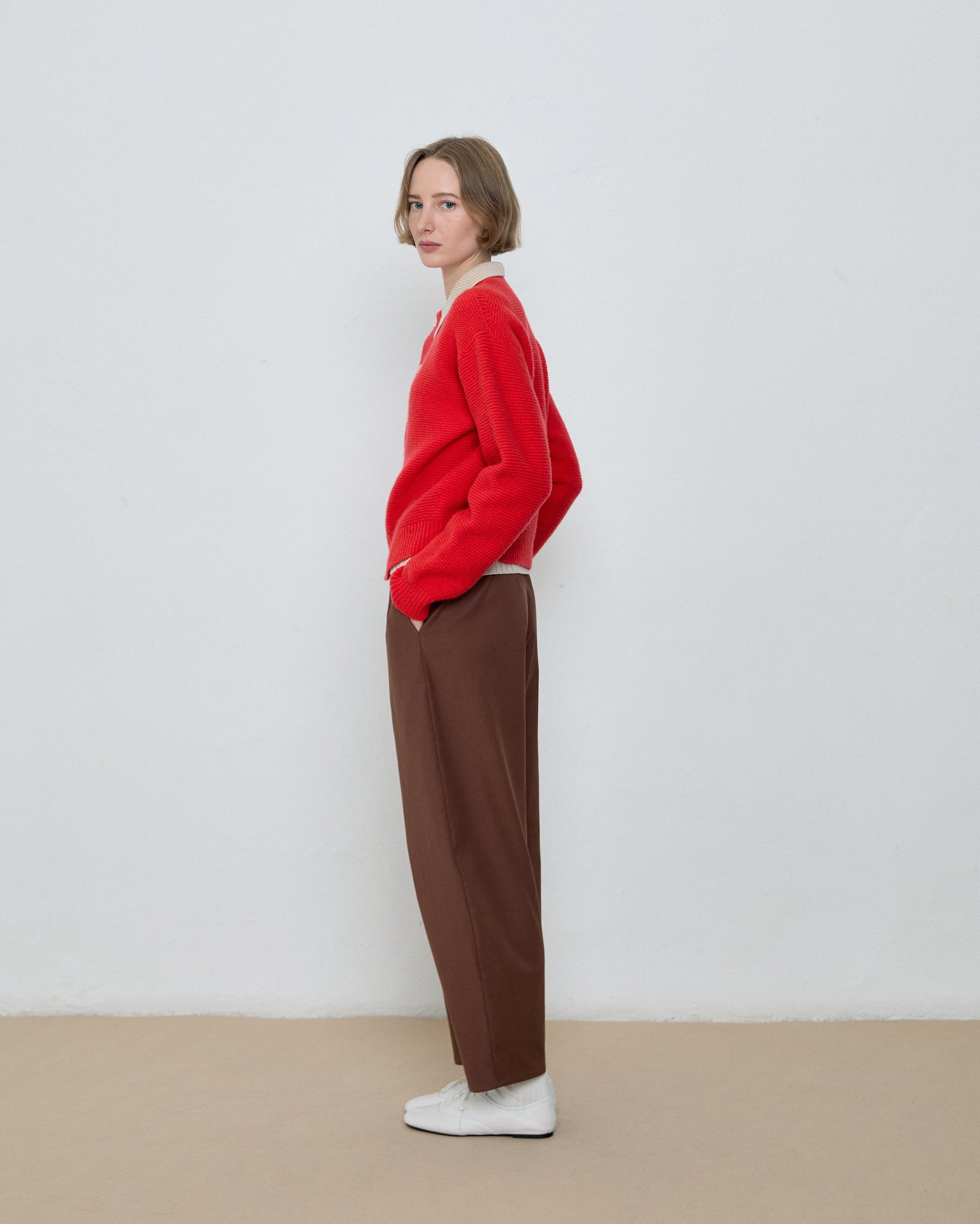 Aron Trousers - Brown