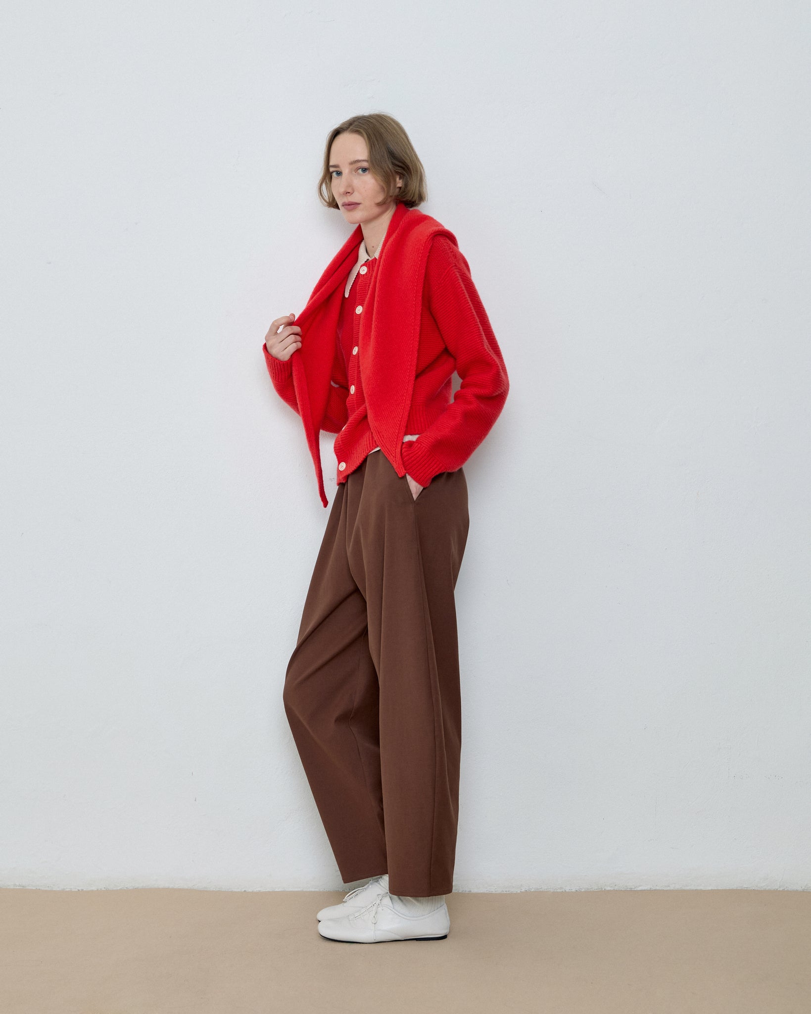 Aron Trousers - Brown