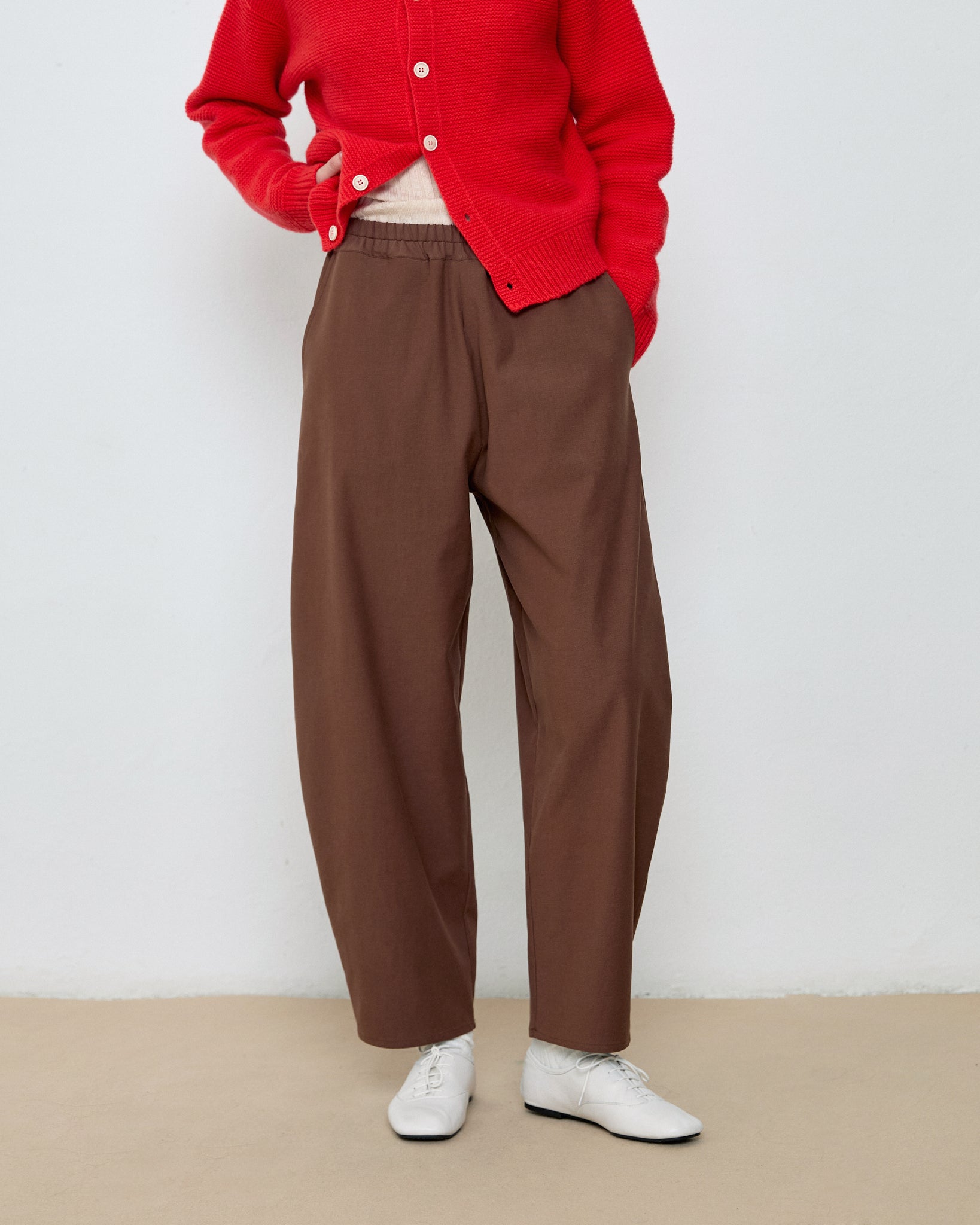 Aron Trousers - Brown