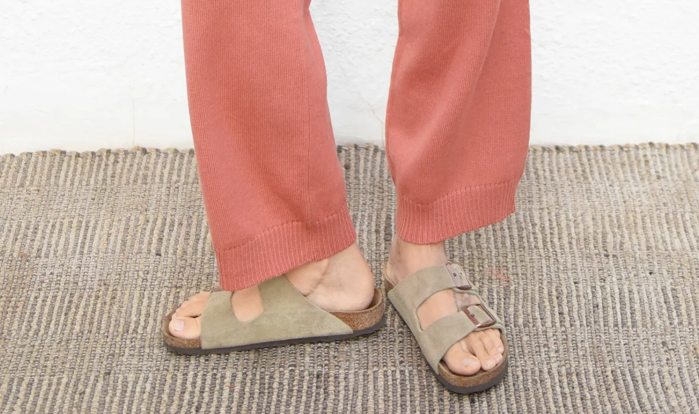 Zaira Knit Trousers - Salmon
