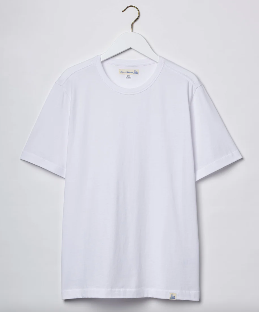 Pima Tee T-Shirt aus weicher Pima-Baumwolle - White
