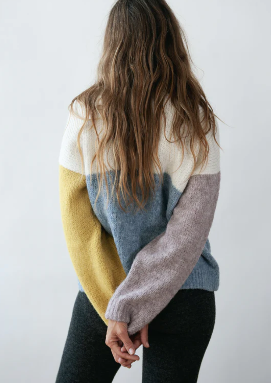 Delta Cardigan - Sky & Sun