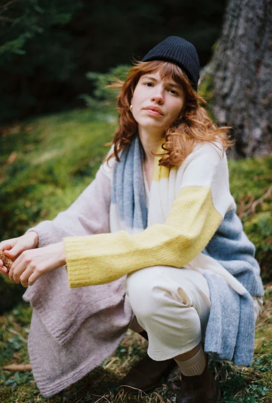 Delta Cardigan - Sky & Sun