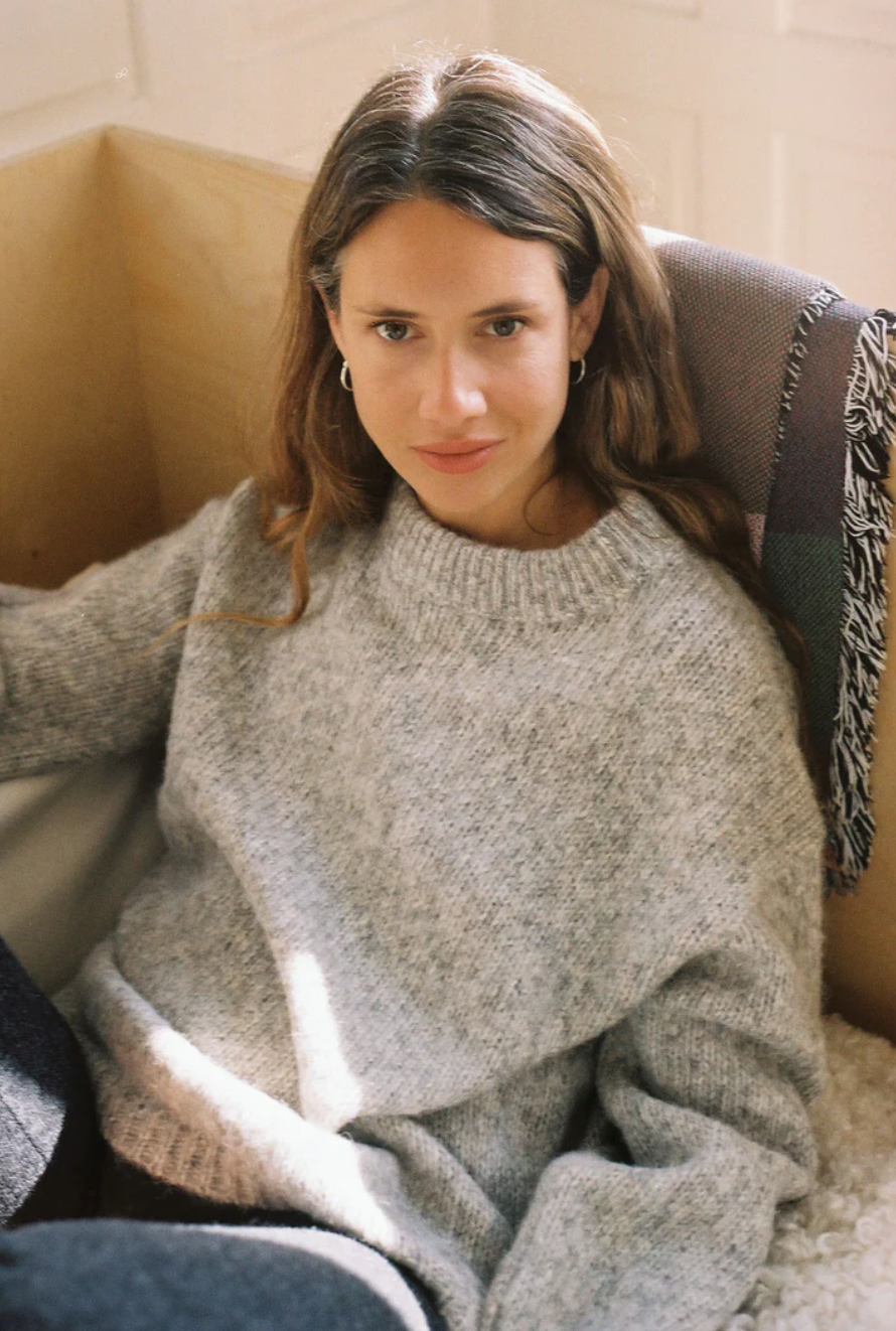 Bay Sweater - Light Grey