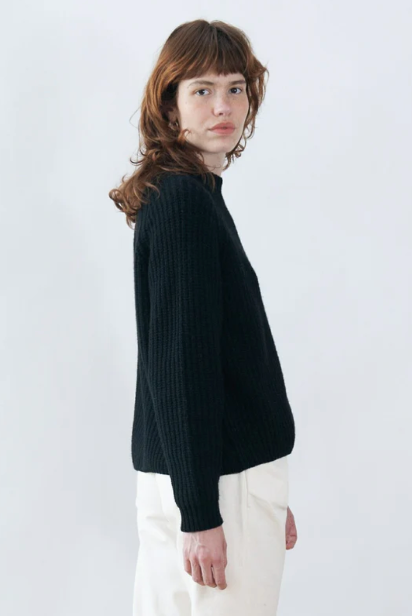 Oriana Cashmere Sweater - Black