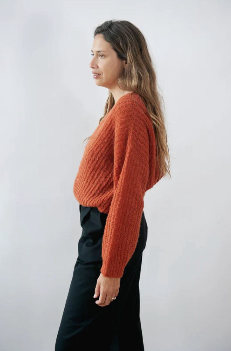 Wrap Cardigan Vega - Ochre