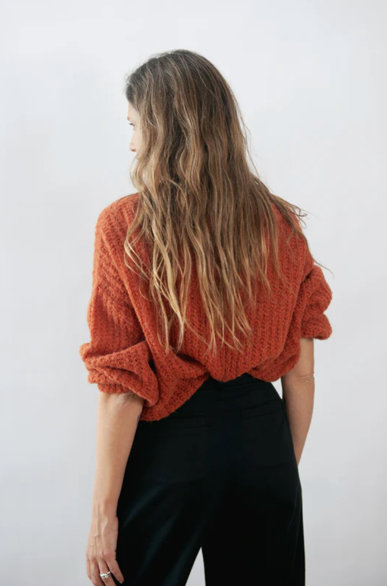 Wrap Cardigan Vega - Ochre