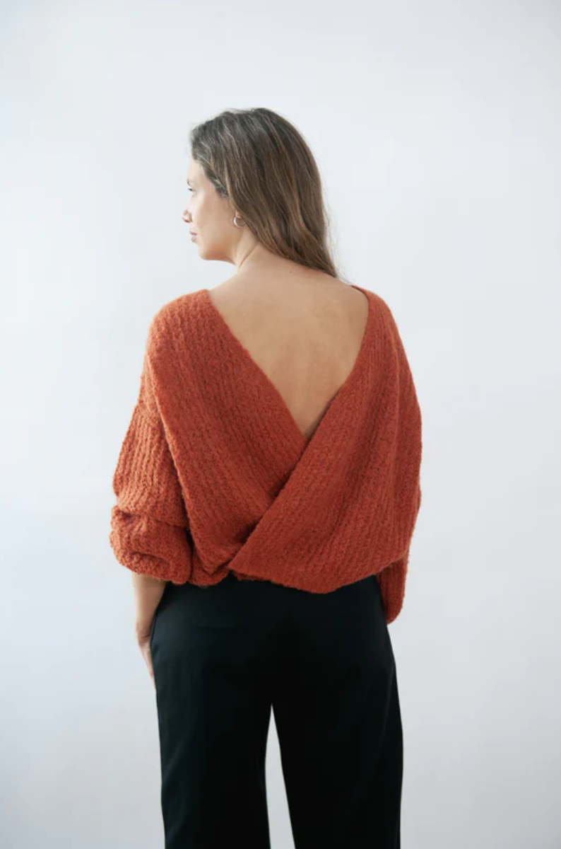 Wrap Cardigan Vega - Ochre