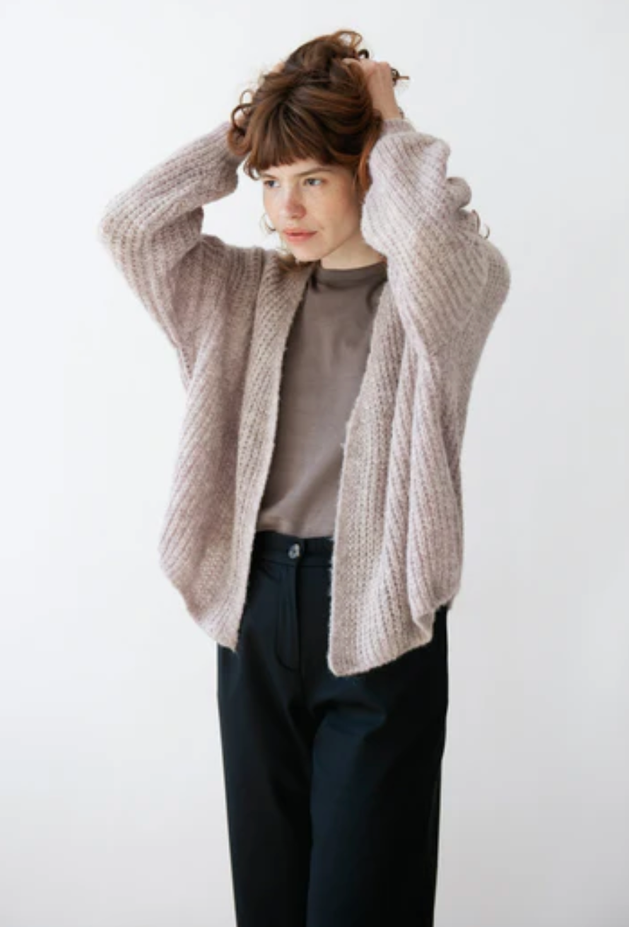 Wrap Cardigan Vega - Lavender