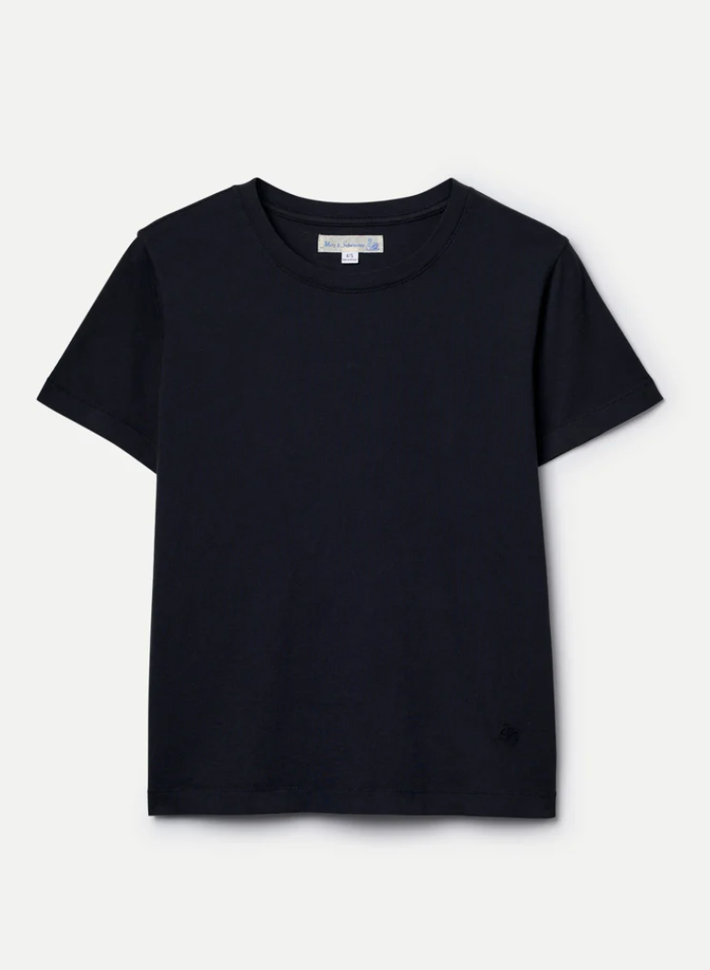 Soft Pima Cotton Women's T-Shirt - Deep Black