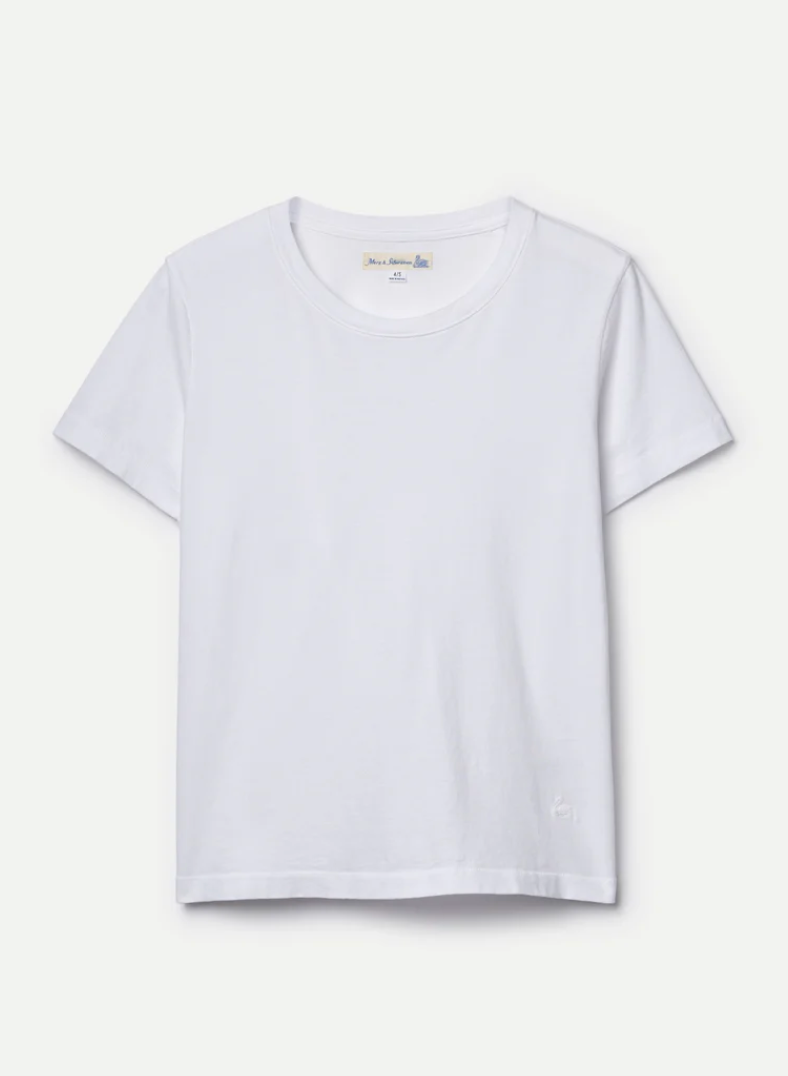 Soft Pima Cotton Women's T-Shirt - White