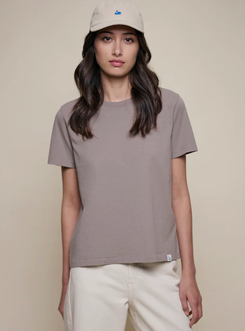 Soft Pima Cotton Women's T-Shirt - Faded Grain