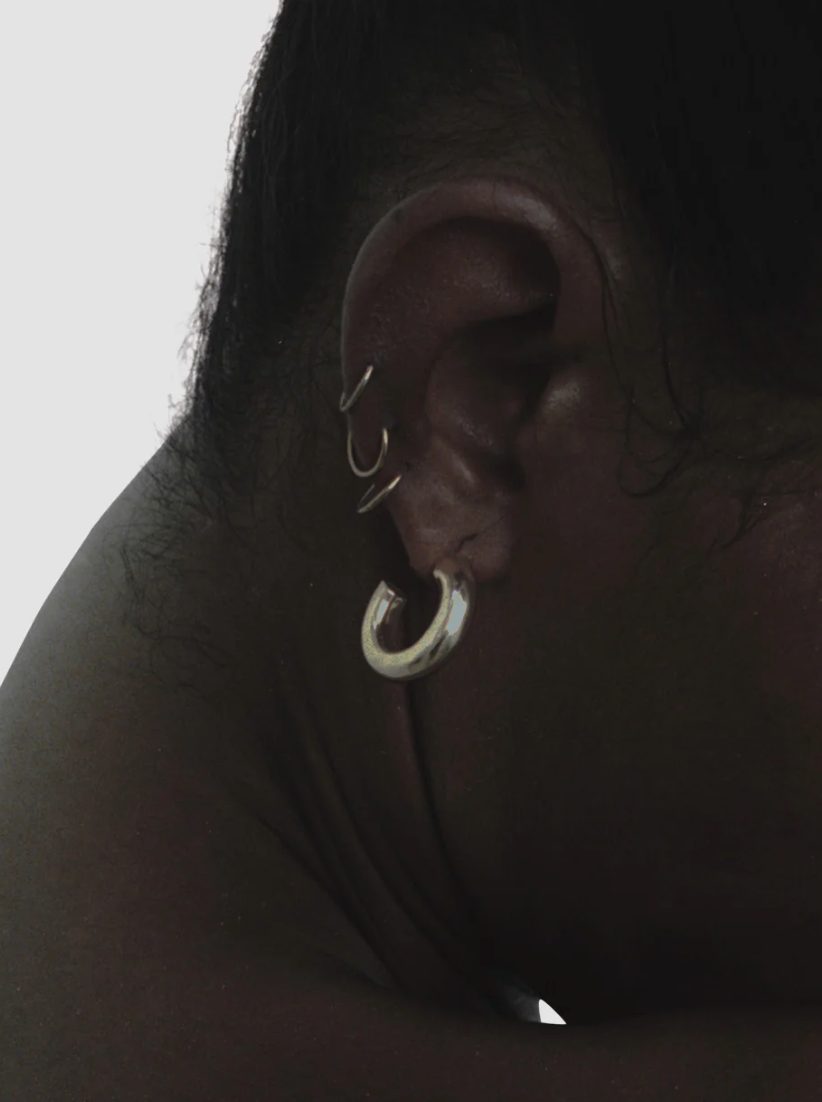 Small Thick Hoops - Gold