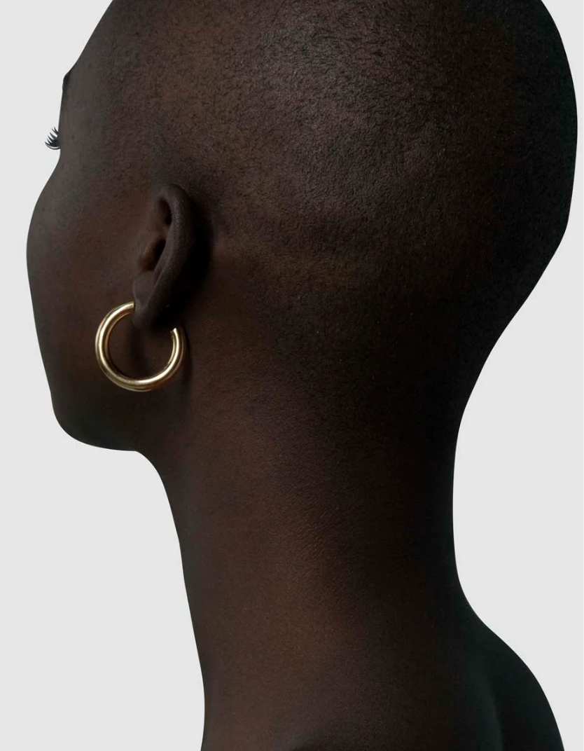Big Hoops Round - Gold