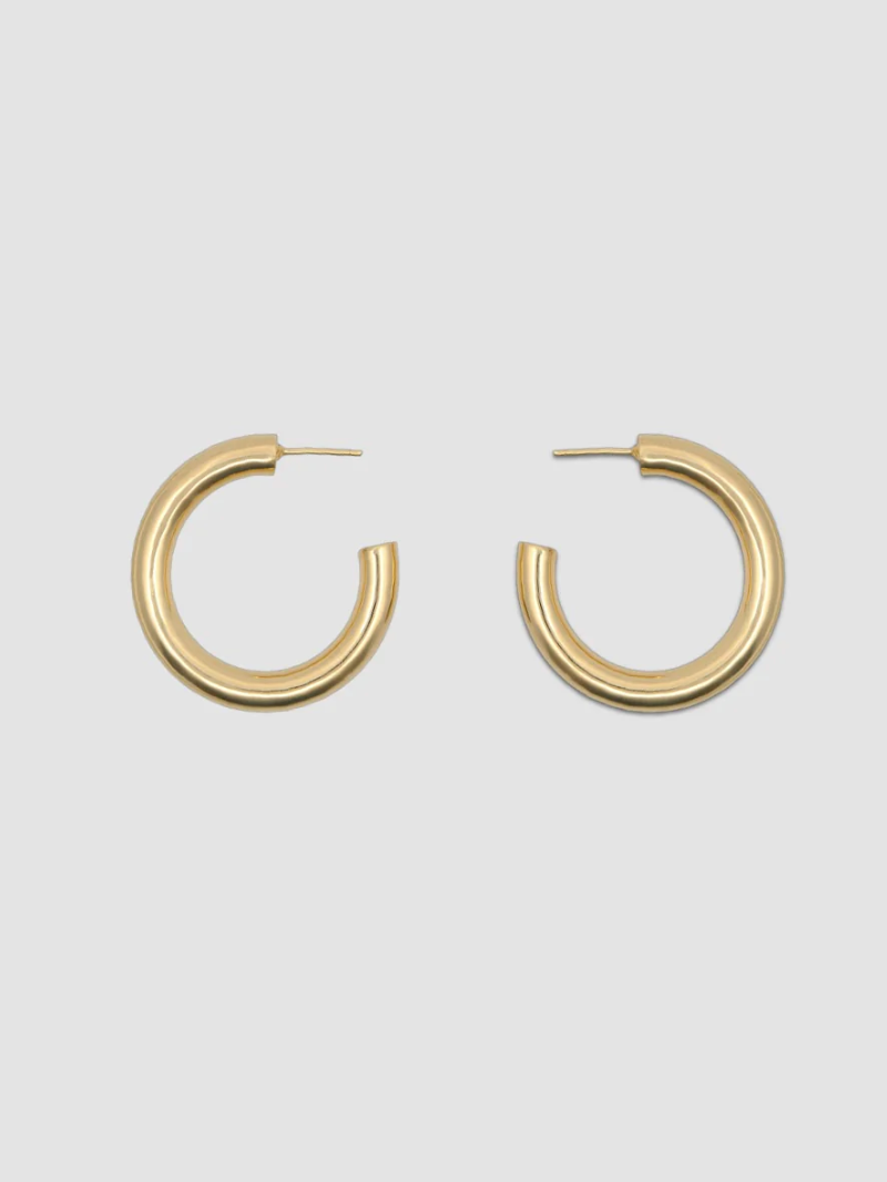 Big Hoops Round - Gold