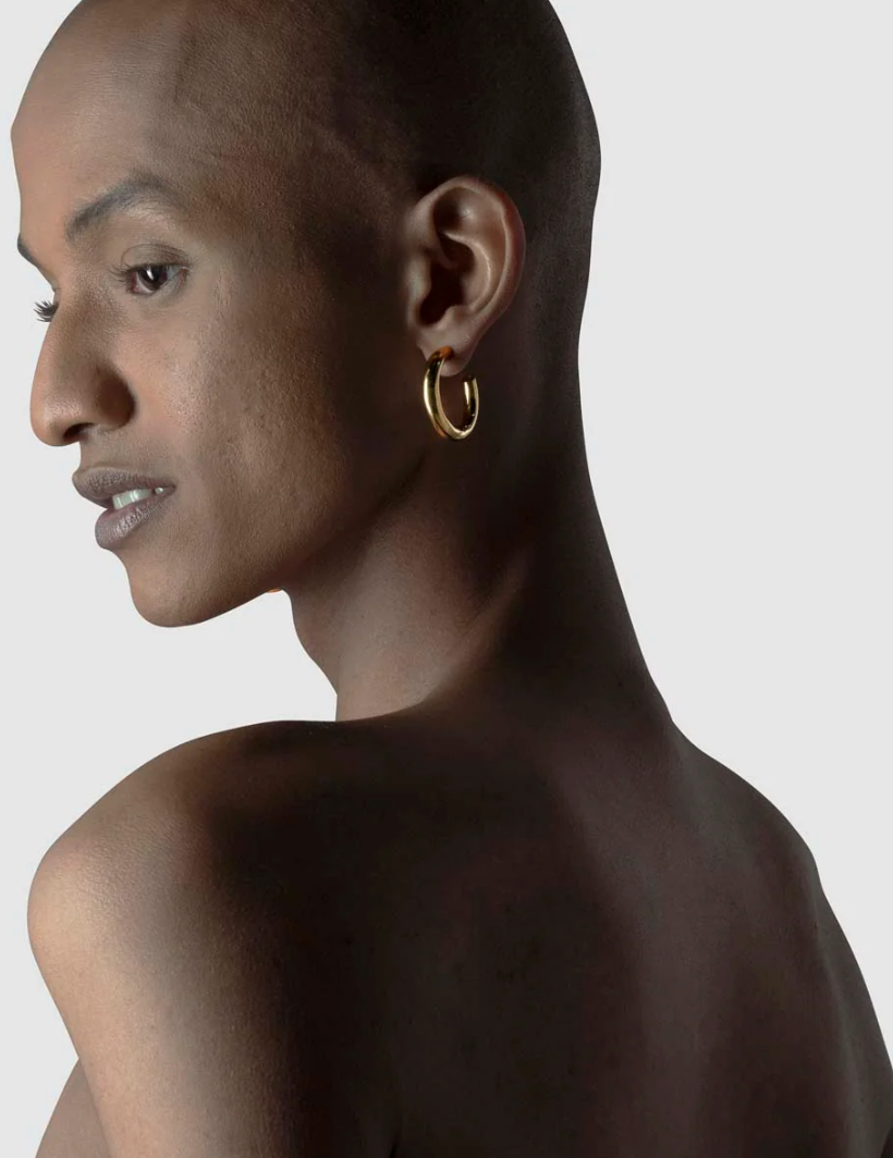 Big Hoops Round - Gold