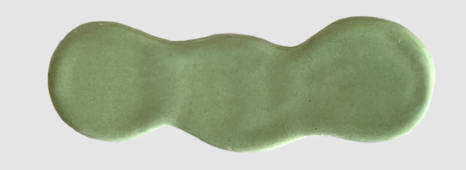 Ceramic Hair Clip - Green