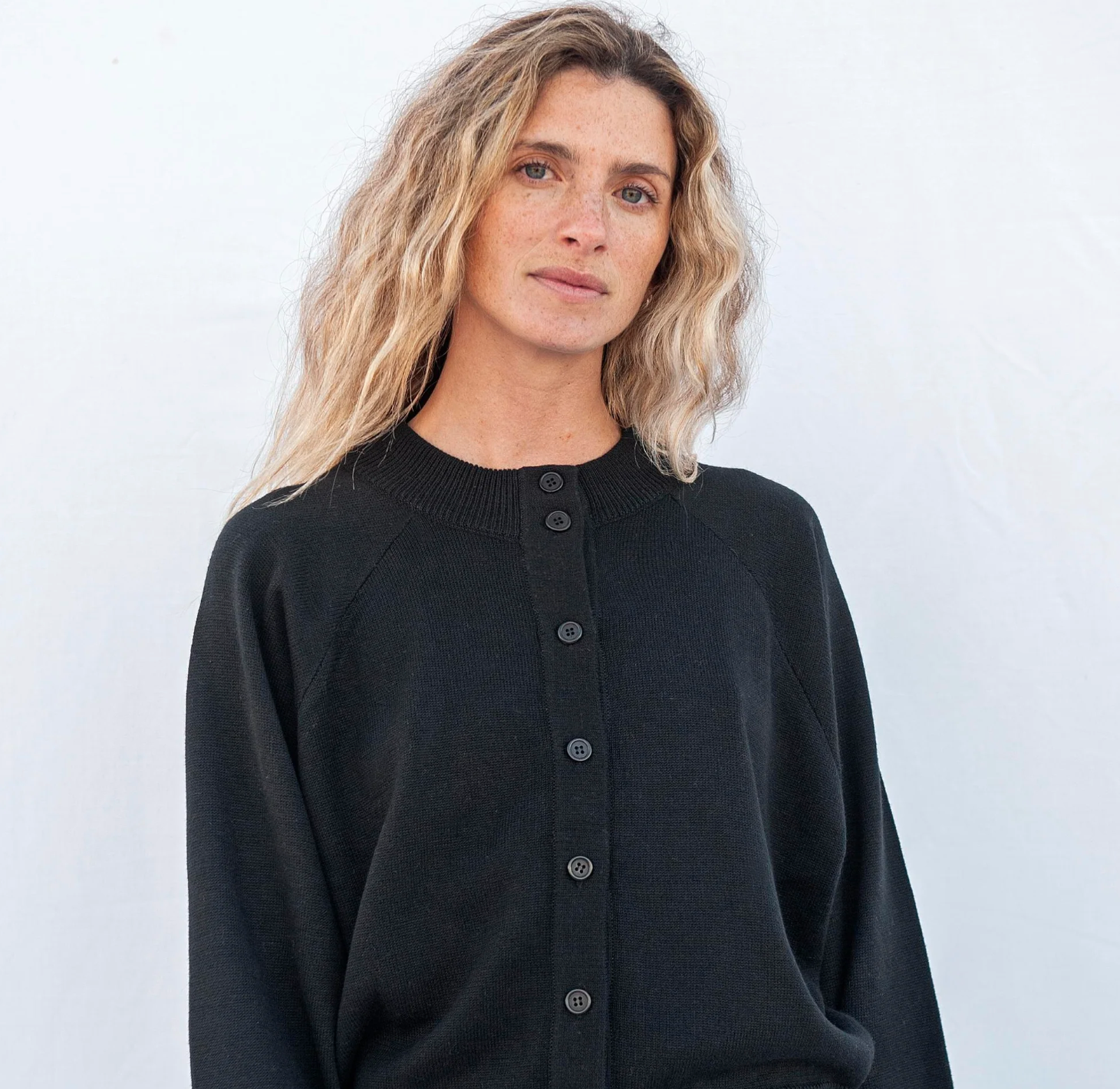 Barranco Knit Cardigan - Black