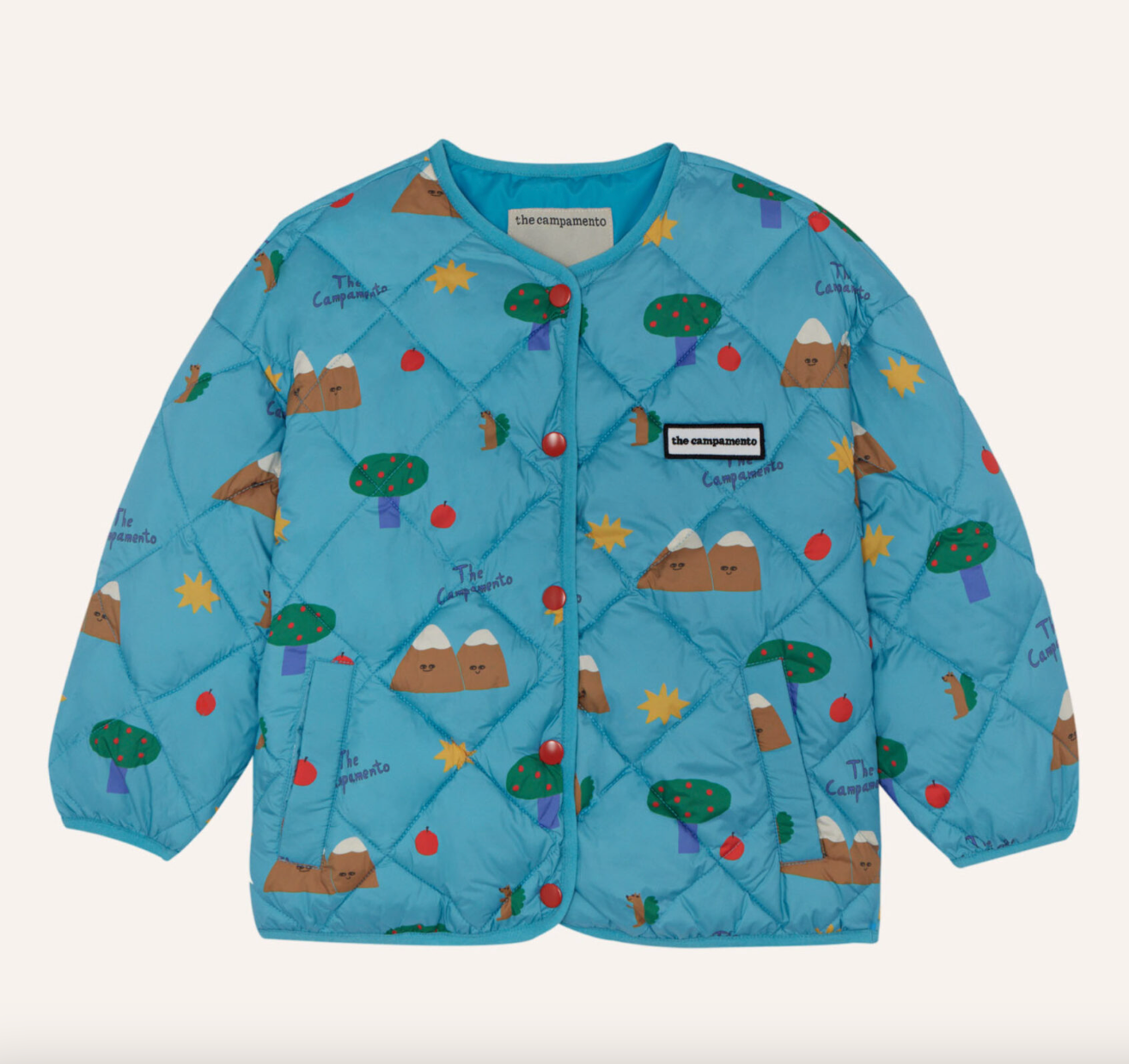 Mountain Light Padded Jacket - Light Blue