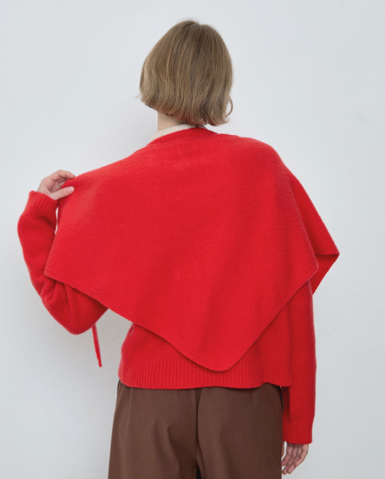 Grana Scarf - Scarlet