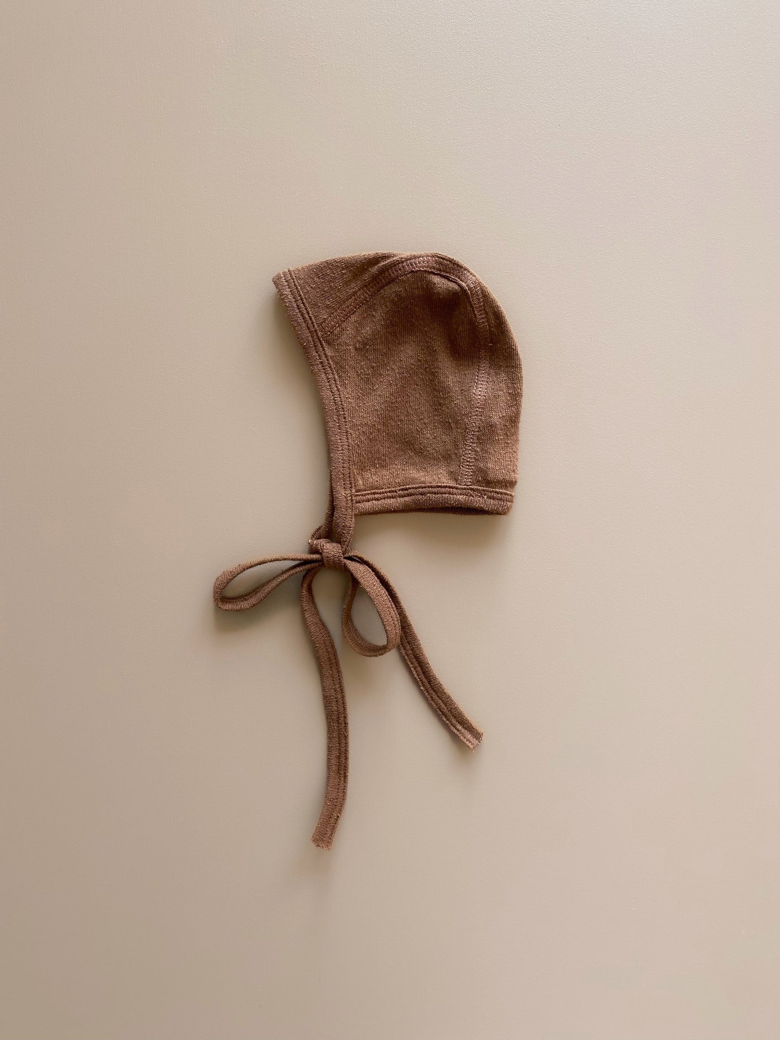 Bonnet - Baby - Bourette Seide - Terracotta