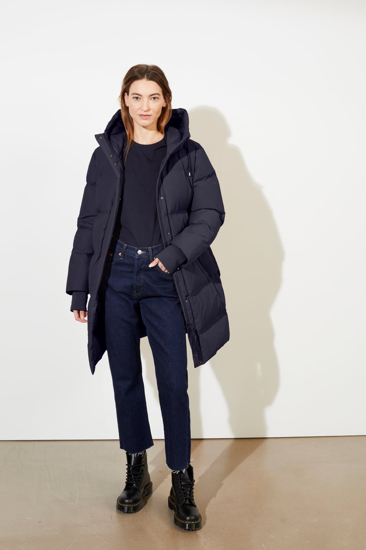 Coat Aike - Navy