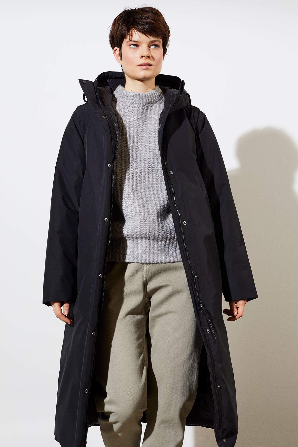 Coat Croydon - black