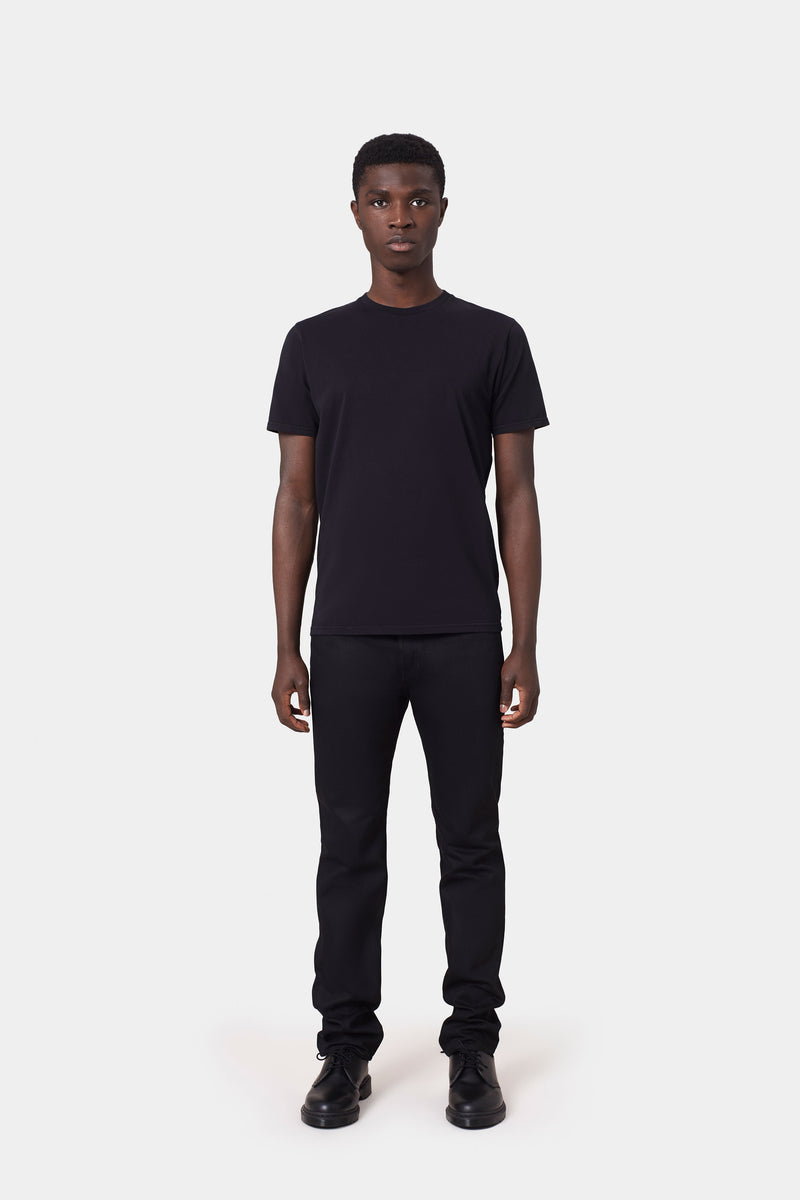 CLASSIC ORGANIC TEE - deep black