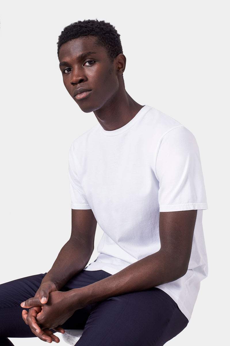 CLASSIC ORGANIC TEE - optical white