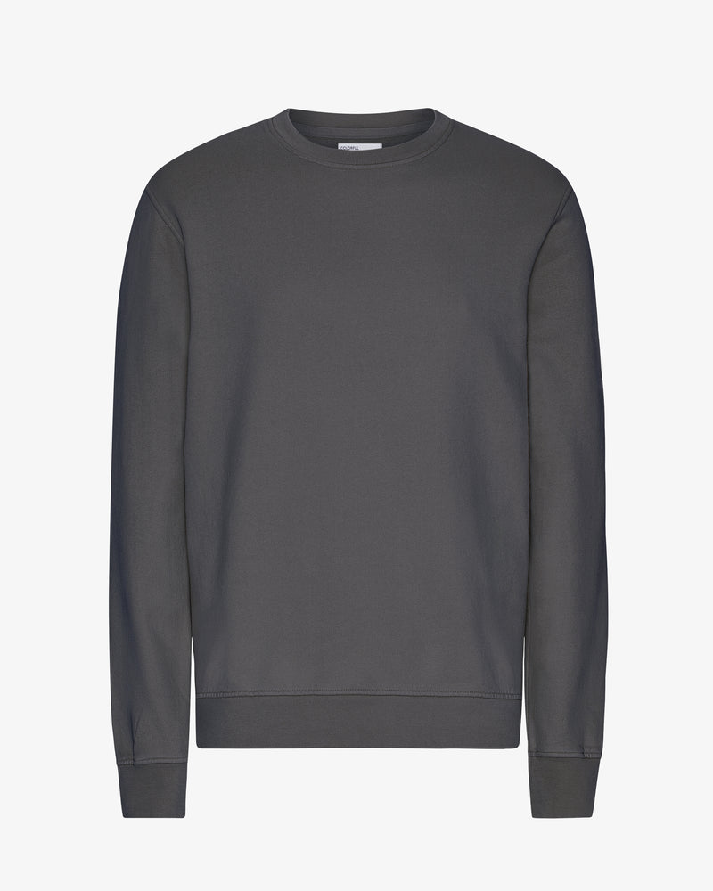 Classic Organic Crew - Lava Grey