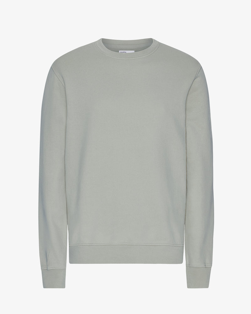 Classic Organic Crew - Steel Blue