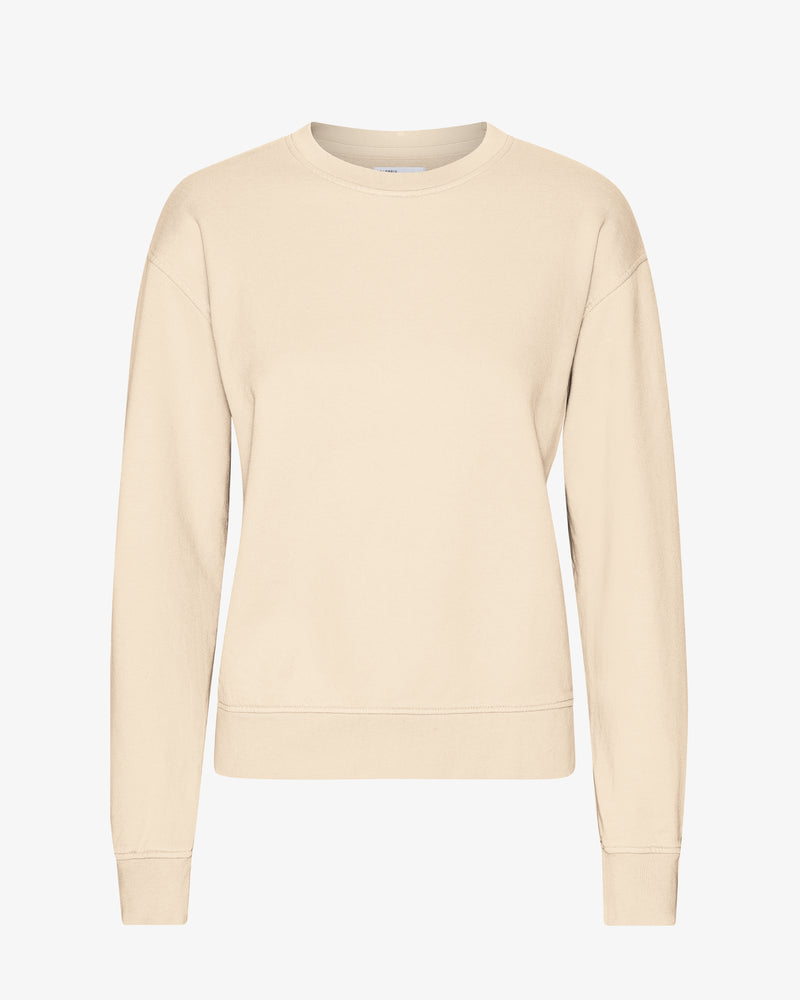 Women Classic Organic Crew - Ivory White