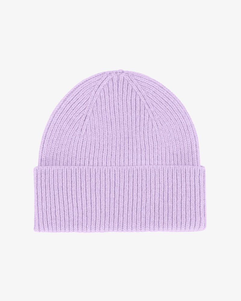 Merino Wool Beanie - Soft Lavender