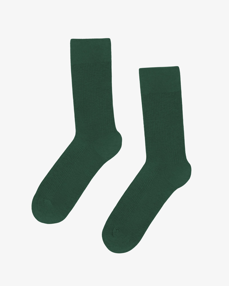 MEN CLASSIC ORGANIC SOCK - Emerald Green