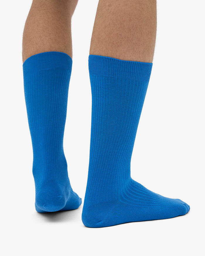 MEN CLASSIC ORGANIC SOCK - Pacific Blue