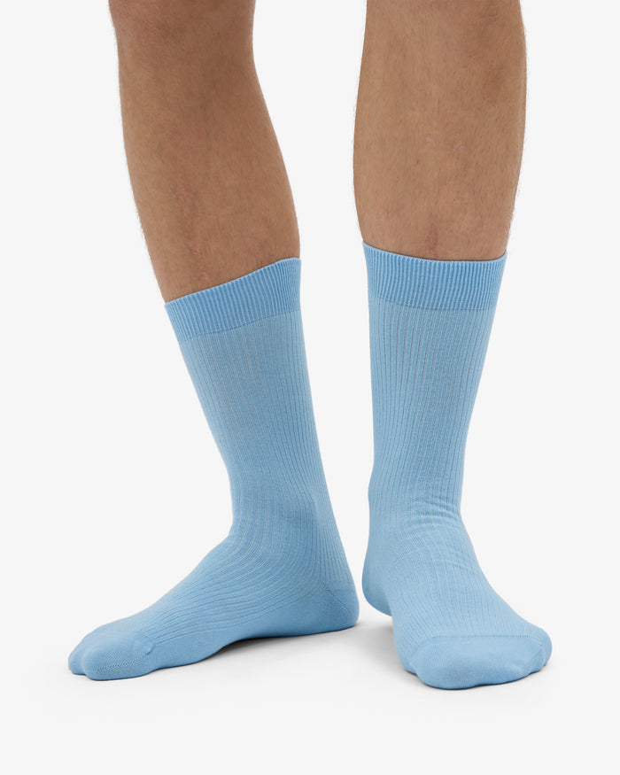 MEN CLASSIC ORGANIC SOCK - Seaside Blue